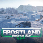Frostland custom rust map for the holiday season!