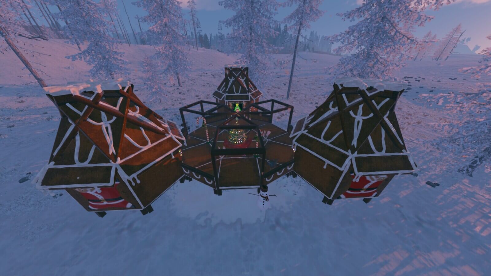 Xmas Raid Base Pack Raidable Bases