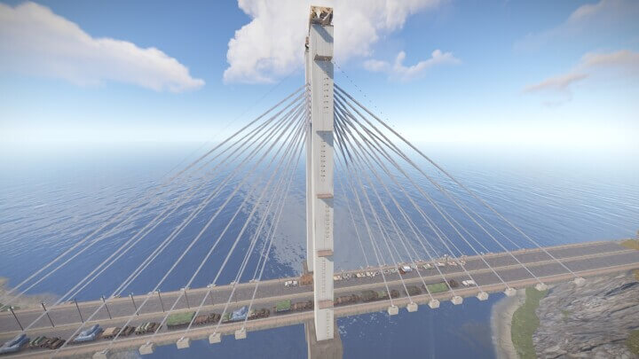 Rust Litum Bridge Prefabs