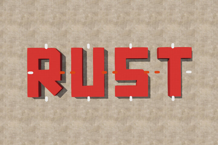 Soviet Font Pack 4 Rust Soviet Font Pack Prefabs