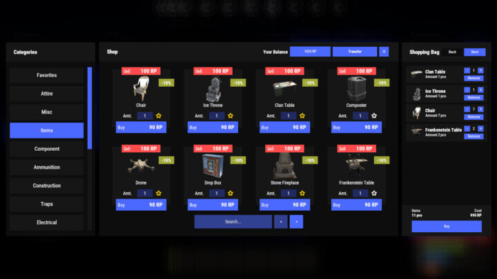 Shop 9 Rust Shop All Products