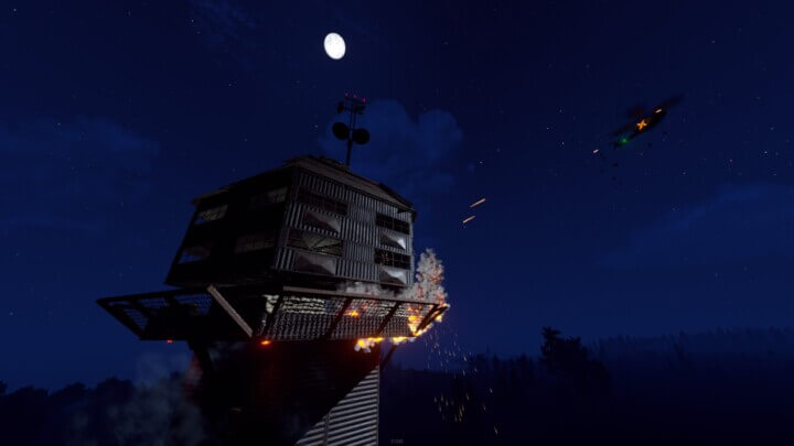 Heli Tower Container 23 Rust Heli Tower Container Prefabs