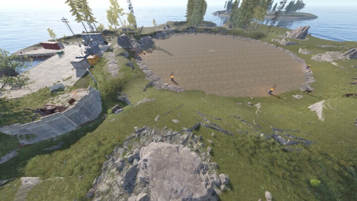 Island Raid Bases 9 Rust Raidable Bases Island Prefabs