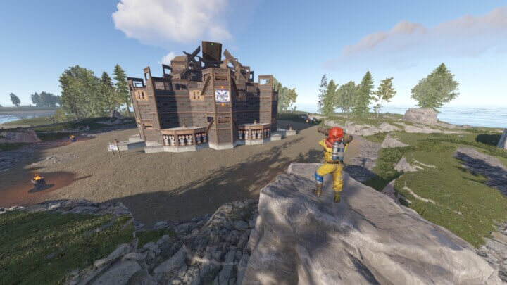 Island Raid Bases 16 Rust Raidable Bases Island Prefabs