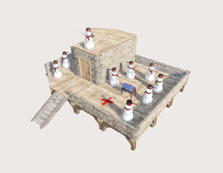 25 x Raidable Bases - Pack 2 2 Rust 25 x Raidable Bases - Pack 2 Prefabs