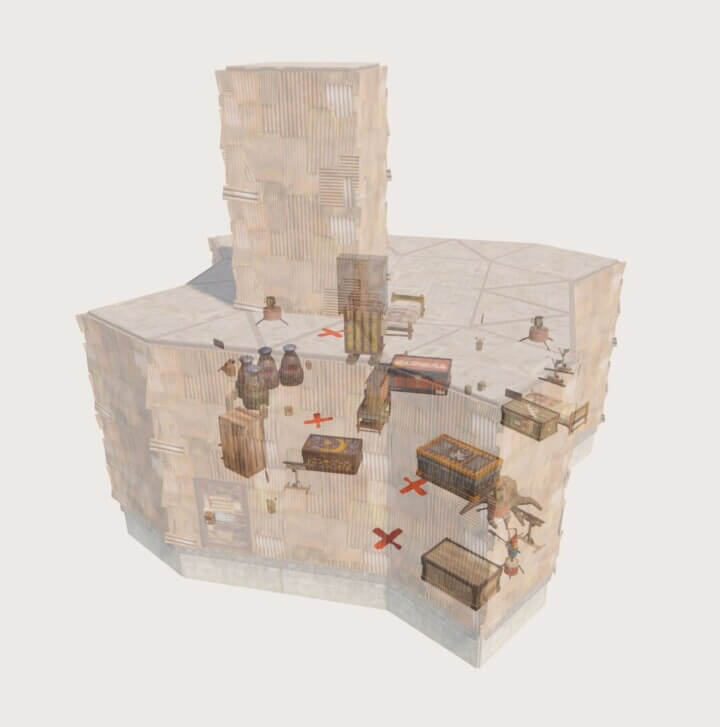 25 x Raidable Bases - Pack 2 32 Rust 25 x Raidable Bases - Pack 2 Prefabs