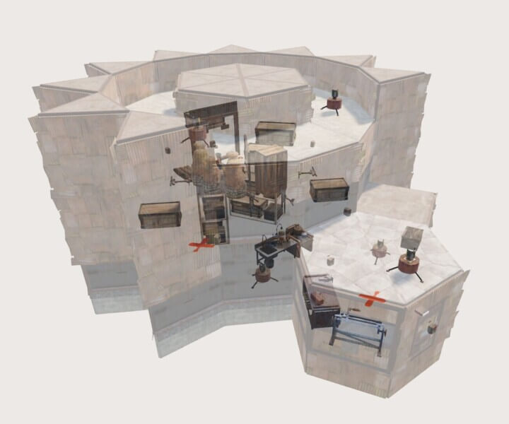 25 x Raidable Bases - Pack 2 36 Rust 25 x Raidable Bases - Pack 2 Prefabs