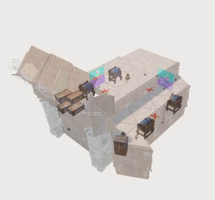 25 x Raidable Bases - Pack 2 37 Rust 25 x Raidable Bases - Pack 2 Prefabs