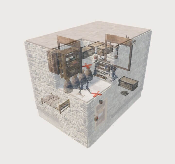 25 x Raidable Bases - Pack 2 38 Rust 25 x Raidable Bases - Pack 2 Prefabs