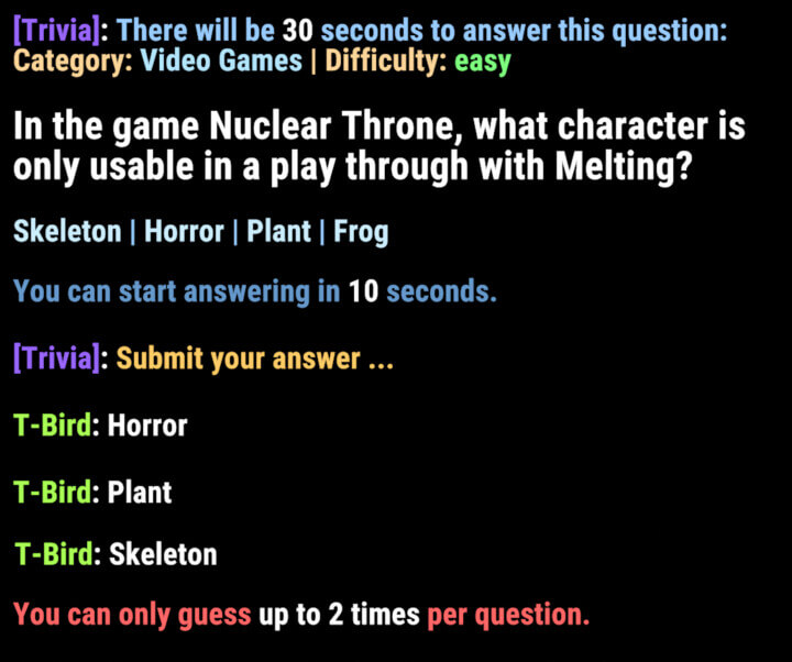 Rust Trivia 2.0 All Products