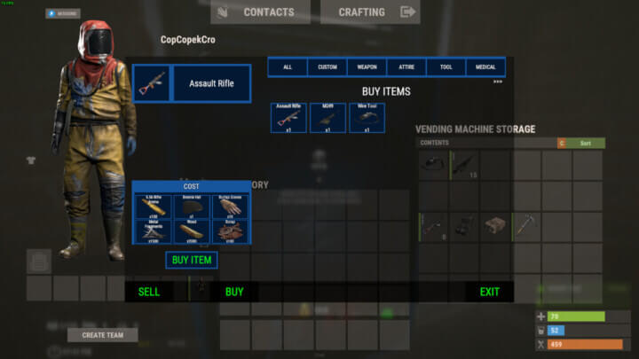 Rust Trade Mchine All Products