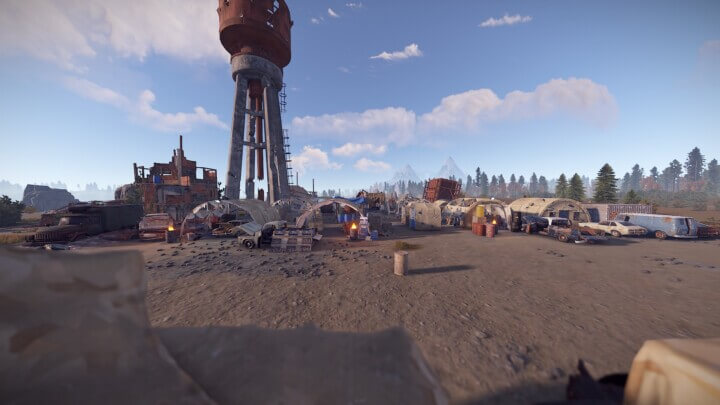 Rust Litum Deserter Camp Prefabs