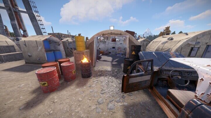 Rust Litum Deserter Camp Prefabs