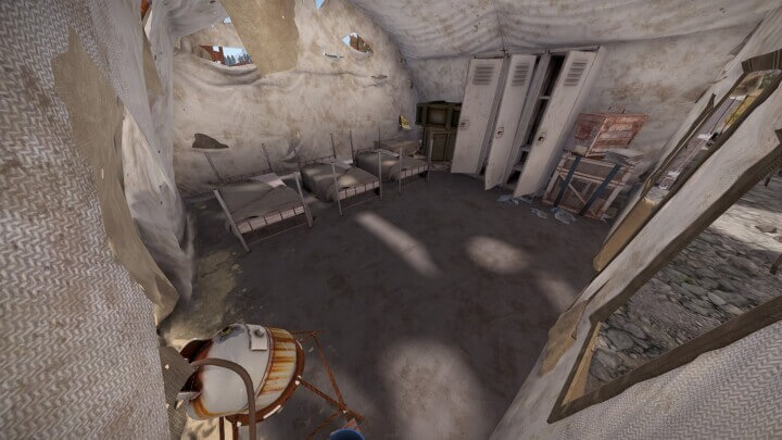 Rust Litum Deserter Camp Prefabs