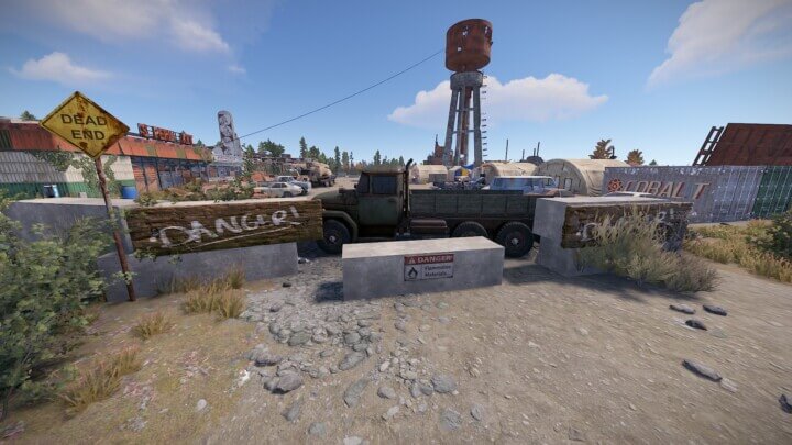 Rust Litum Deserter Camp Prefabs