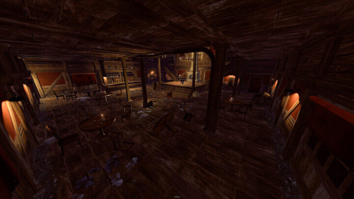 Rust Wild West Saloon Prefabs