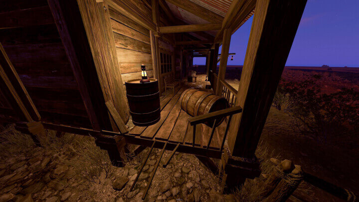 Rust Wild West Saloon Prefabs