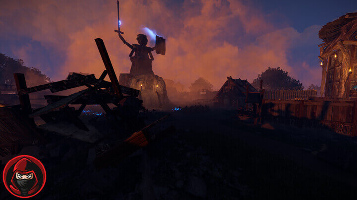 Maidheim Village 3 Rust Maidheim Village - Bluecard Monument All Products