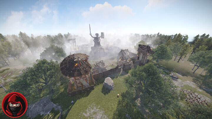 Maidheim Village 4 Rust Maidheim Village - Bluecard Monument All Products