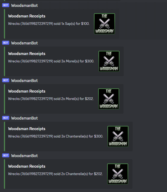 Rust The Woodsman All Products
