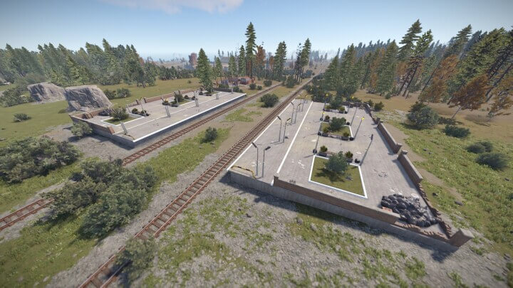Rust Litum Small Station Prefabs