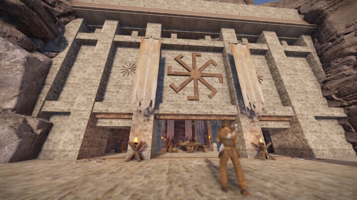 Rust Litum Stronghold Castle Prefabs