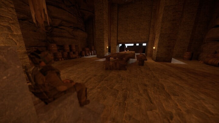 Rust Litum Stronghold Castle Prefabs