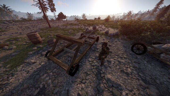 Rust Litum Stronghold Castle Prefabs