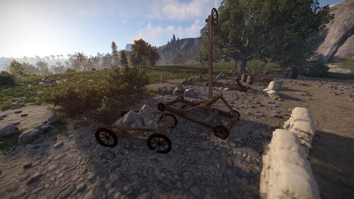 Rust Litum Stronghold Castle Prefabs