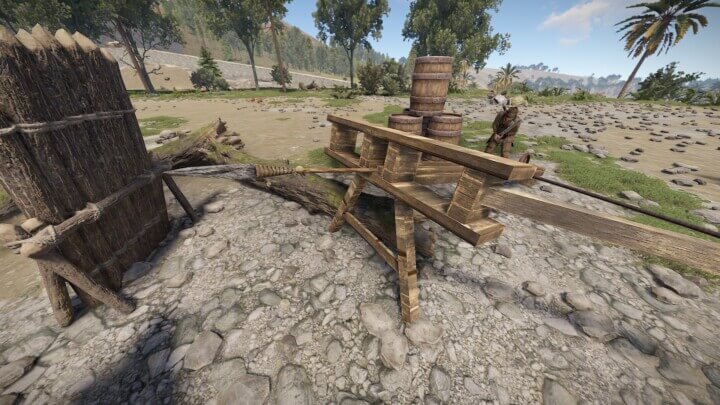 Rust Litum Stronghold Castle Prefabs