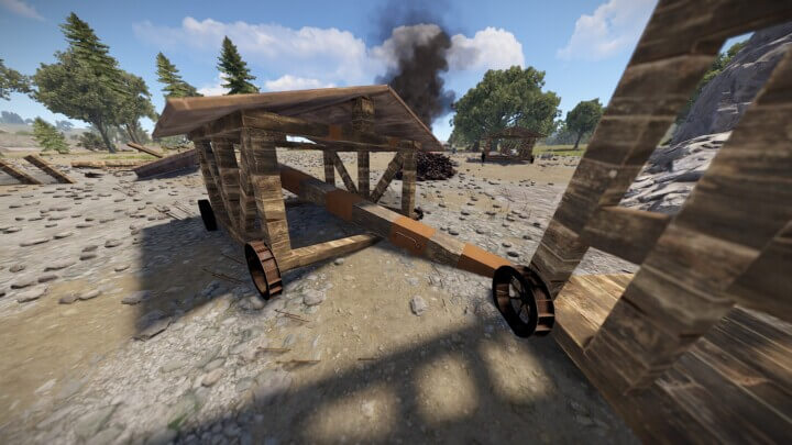 Rust Litum Stronghold Castle Prefabs
