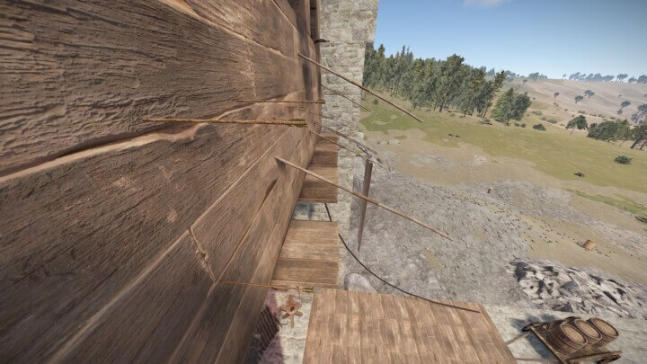 Rust Litum Stronghold Castle Prefabs