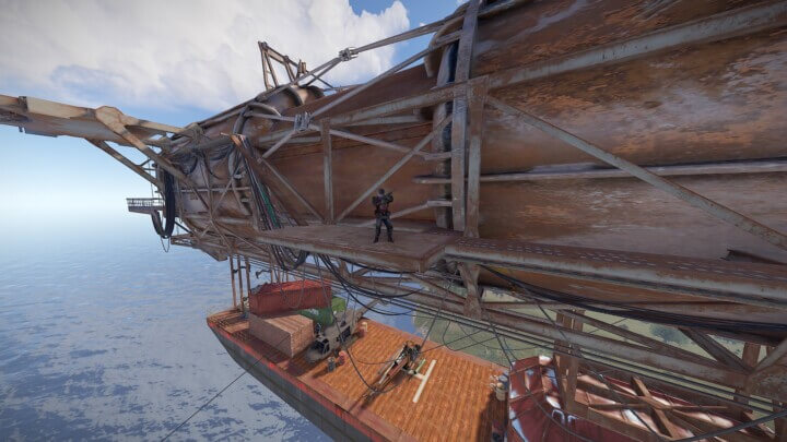 Rust Litum Airship Prefabs