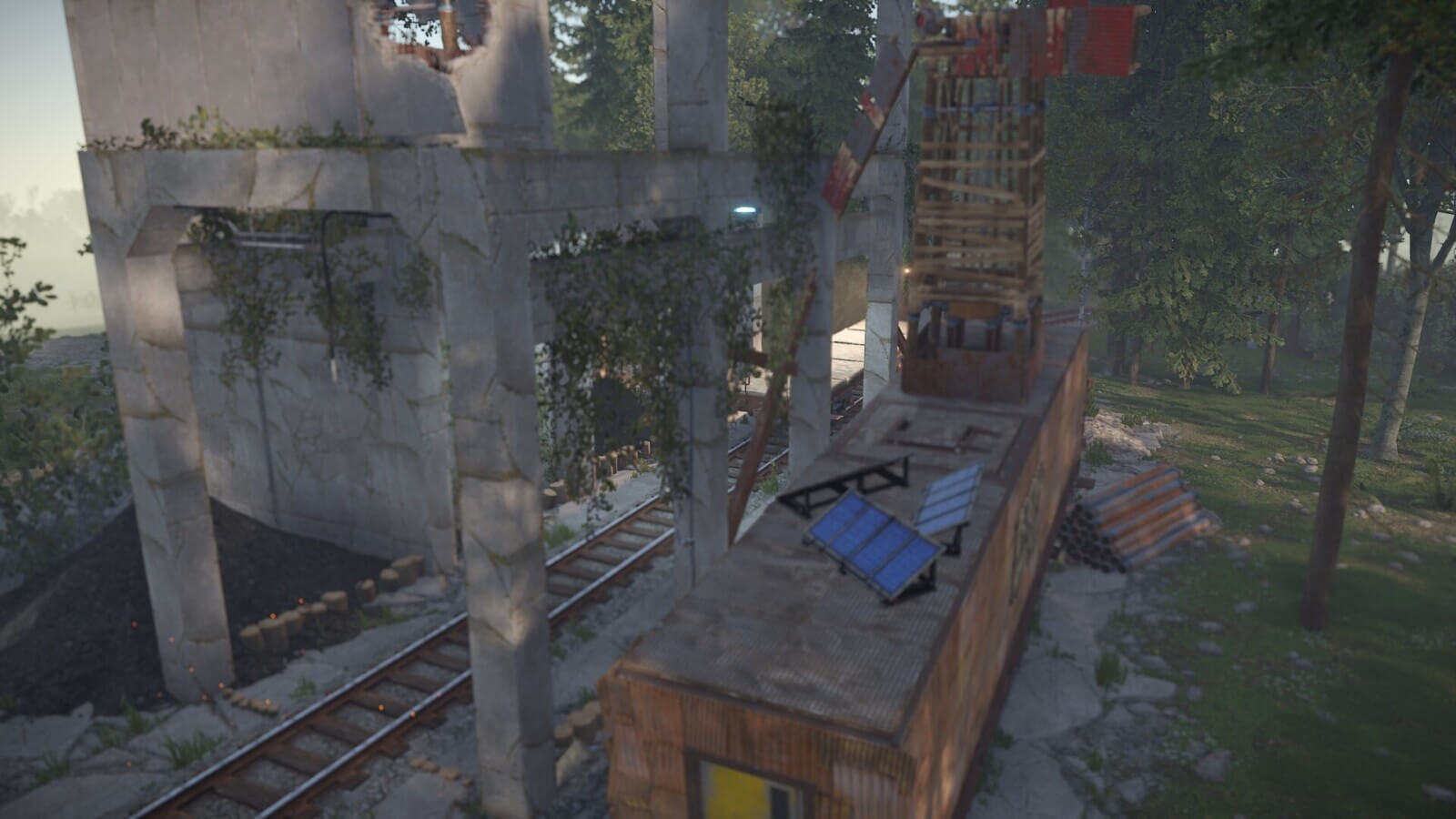 Train Homes Rust Plugin - Lone Design