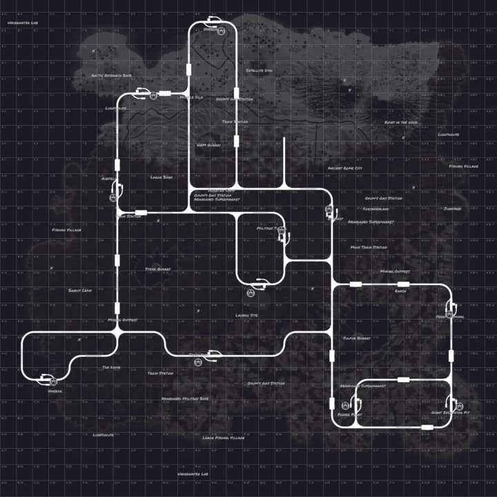 Dragon Teeth | custom map | Jungle update 2 Rust Dragon Teeth Custom Map All Products