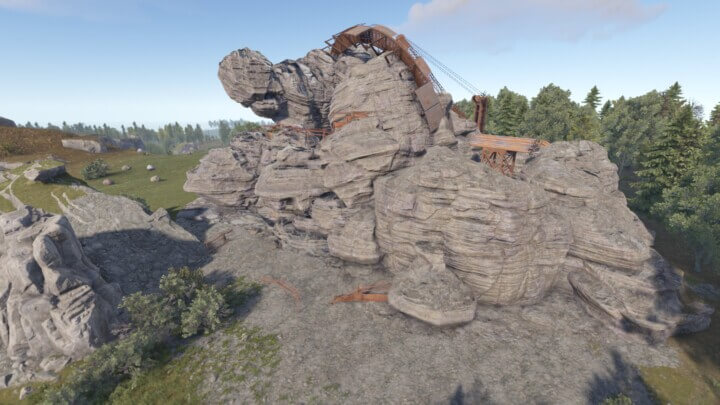 Rust Bundle of 10 custom caves to build a base 2 All Products