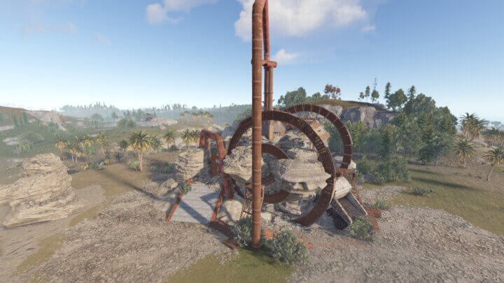 Rust Bundle of 10 custom caves to build a base 2 All Products