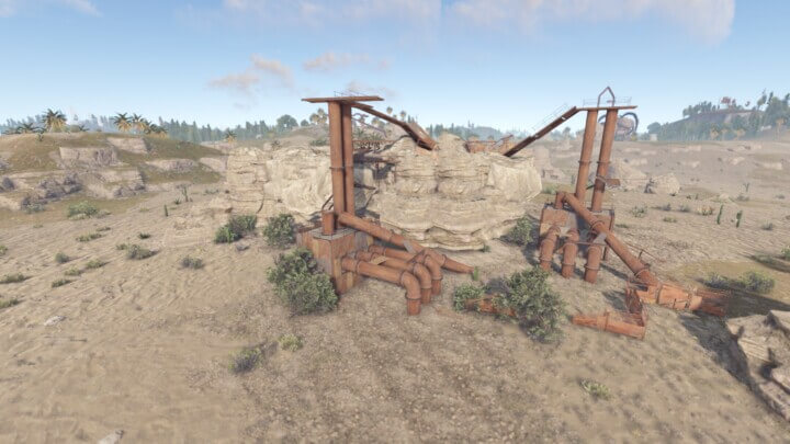 Rust Bundle of 10 custom caves to build a base 2 All Products