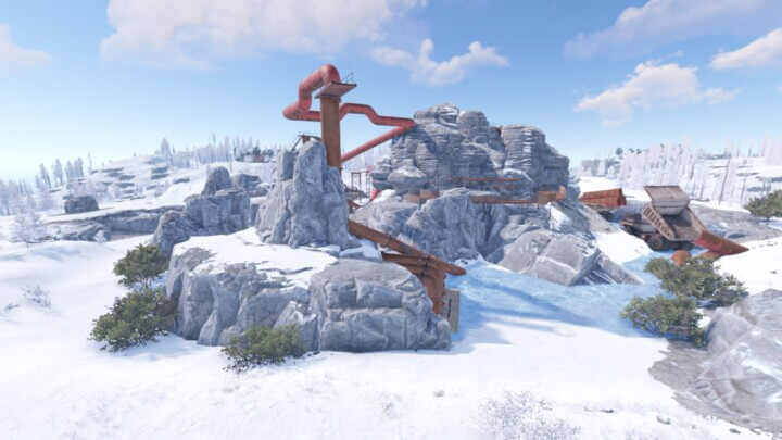 Rust Bundle of 10 custom caves to build a base 2 All Products