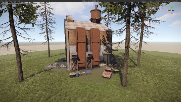 Rust Ironworks of Misery Prefabs