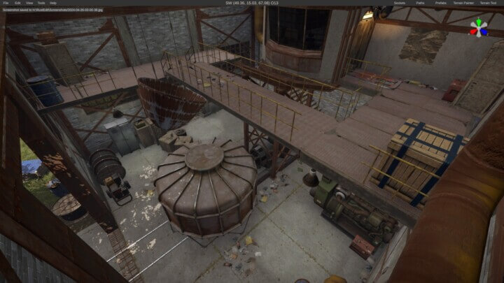 Rust Ironworks of Misery Prefabs