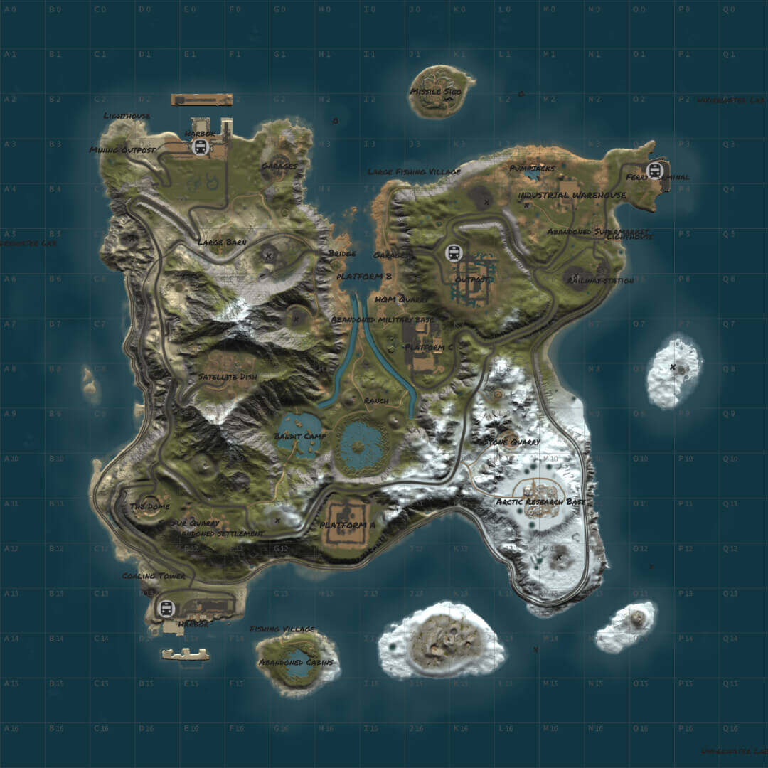 Cobalt : Ecological Disaster Rust Map - Lone Design