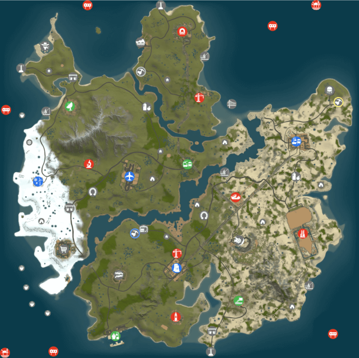 Rust Plum Island Classic Map All Products