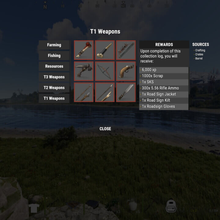 Rust Collection Log Prefabs