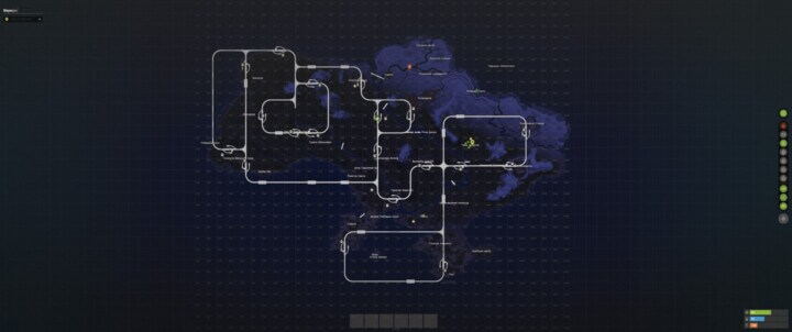 Ukraine Map 17 Rust Ukraine All Products