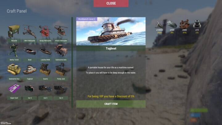 Rust Craft Panel All Products