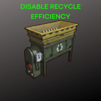 Disablerecycleefficiency