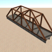 I Beam Truss Bridge 31M.prefab