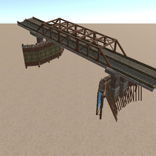 BXR's Bridge Pack 11 Rust BXR's Bridge Pack Prefabs