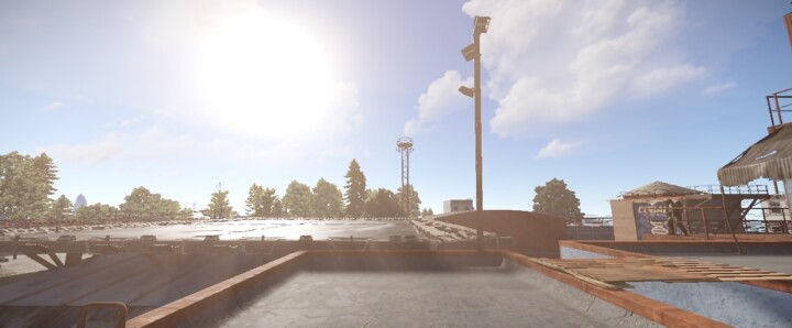 Rust Outpost Helipad Prefabs